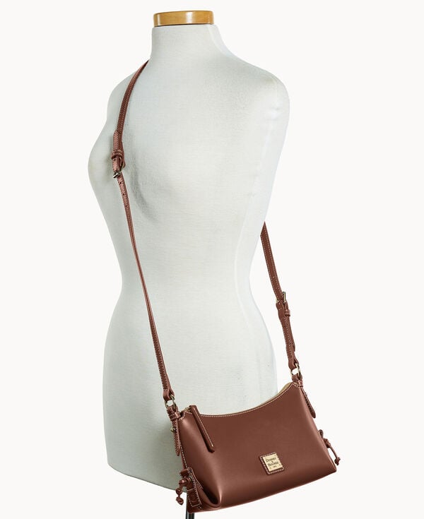 Dooney & Bourke Penrose 2 Hobo Crossbody 22 Brown