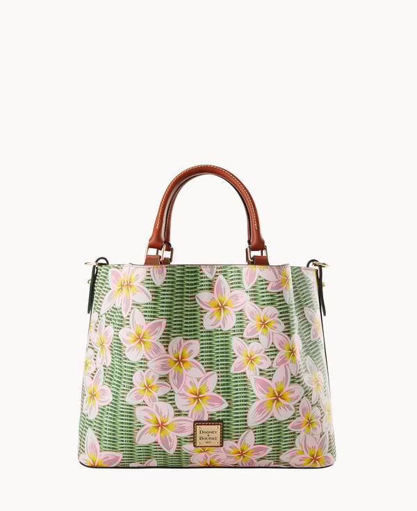 dooney & bourke Plumeria Brenna Pink Green