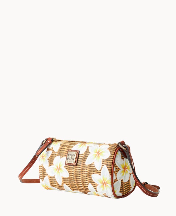 Dooney & Bourke Plumeria Buffy Crossbody White