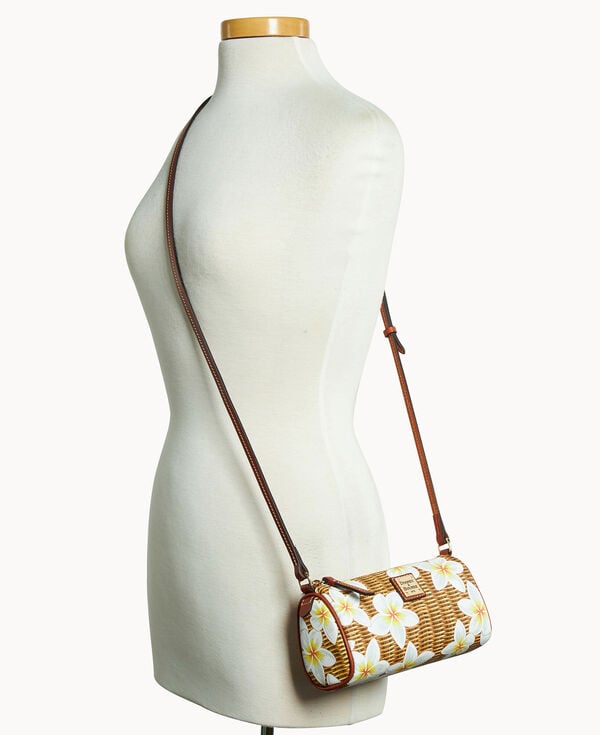 Dooney & Bourke Plumeria Buffy Crossbody White