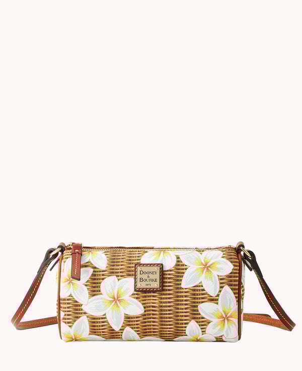 dooney & bourke Plumeria Buffy Crossbody White