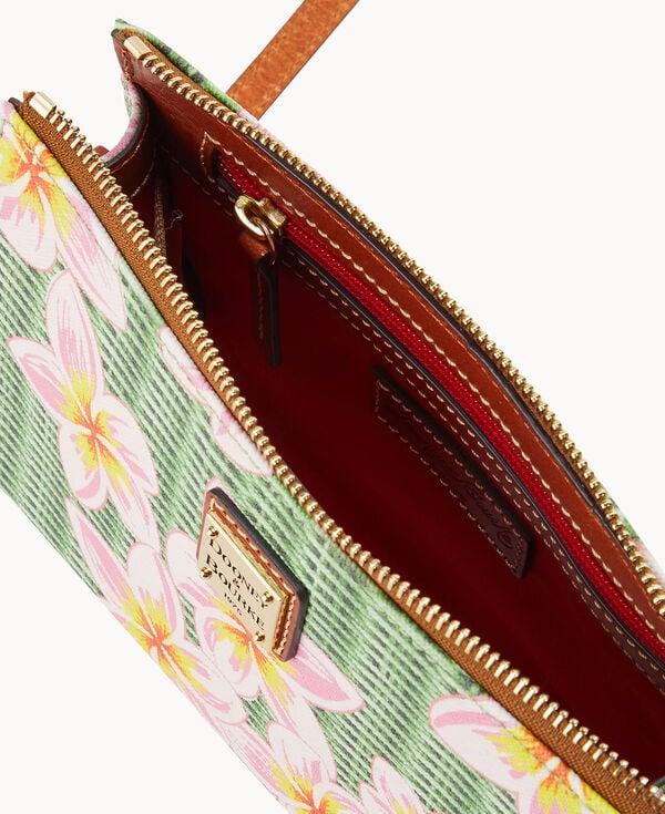 Dooney & Bourke Plumeria Janine Crossbody Pink Green