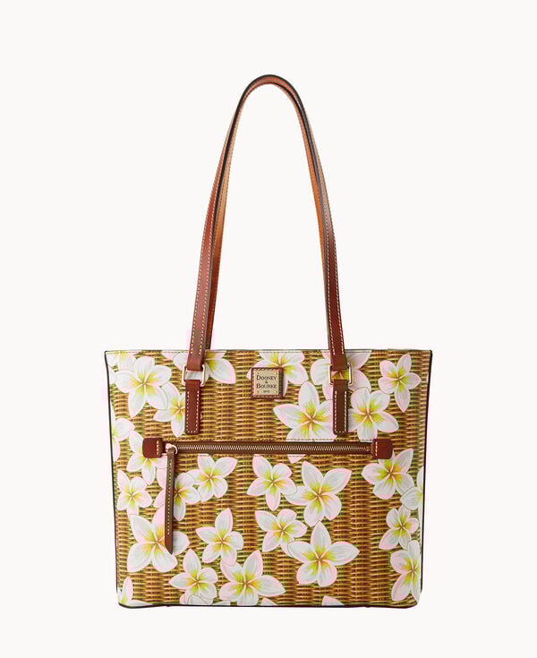 dooney & bourke Plumeria Shopper White