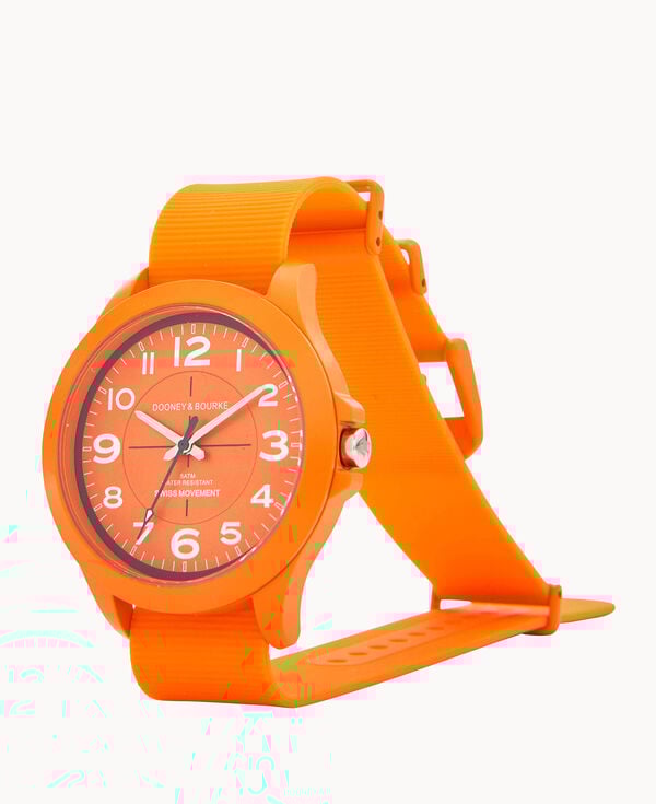 Dooney & Bourke Poppy Sport Watch Orange