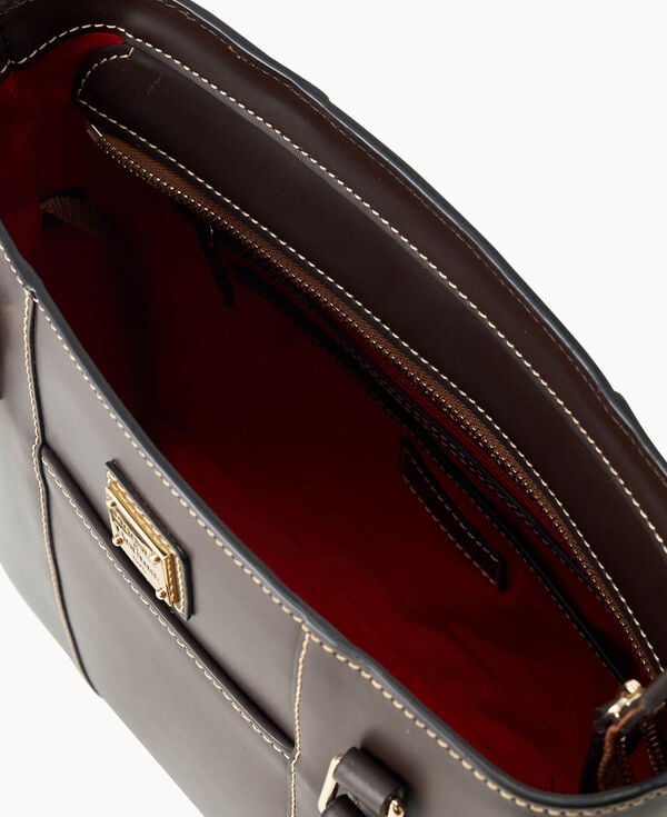 Dooney & Bourke Quincey Small Lexington Brown Tmoro