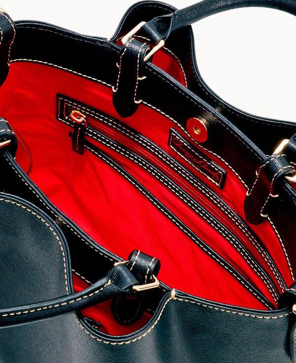 Dooney & Bourke Saffiano Brenna Black