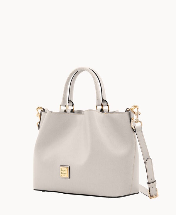 Dooney & Bourke Saffiano Brenna Ecru