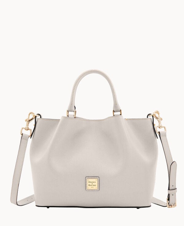 dooney & bourke Saffiano Brenna Ecru