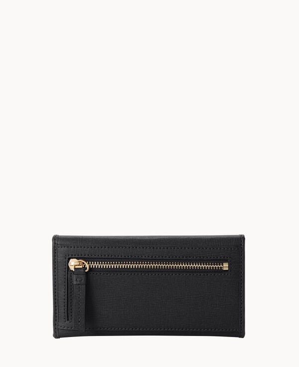 Dooney & Bourke Saffiano Continental Clutch Black