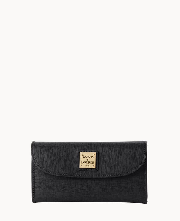 dooney & bourke Saffiano Continental Clutch Black