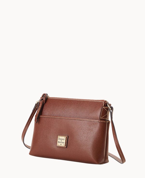 Dooney & Bourke Saffiano Katie Crossbody Amber