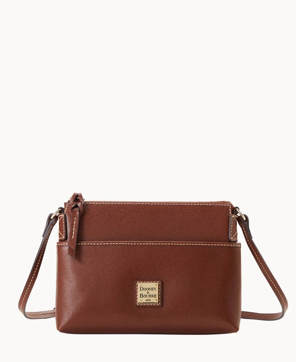 dooney & bourke Saffiano Katie Crossbody Amber