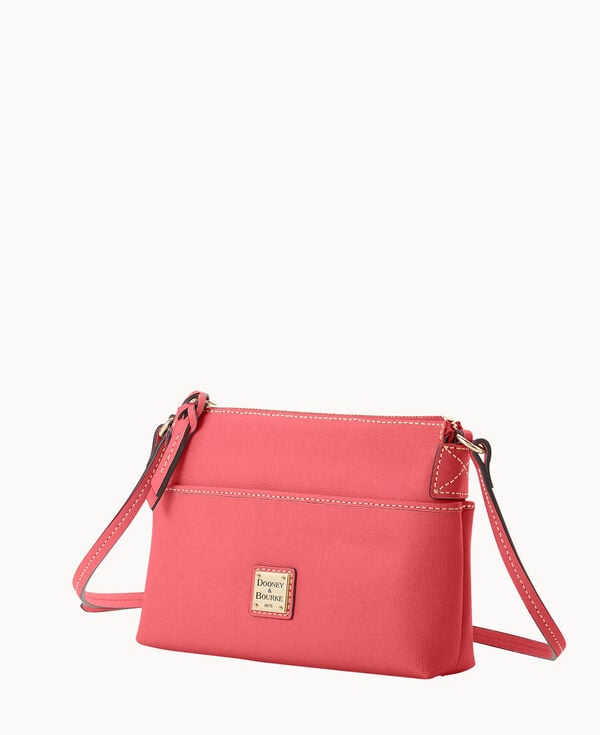 Dooney & Bourke Saffiano Katie Crossbody Bubble Gum