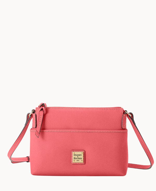 dooney & bourke Saffiano Katie Crossbody Bubble Gum