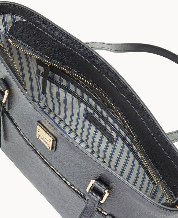 Dooney & Bourke Saffiano Shopper Black
