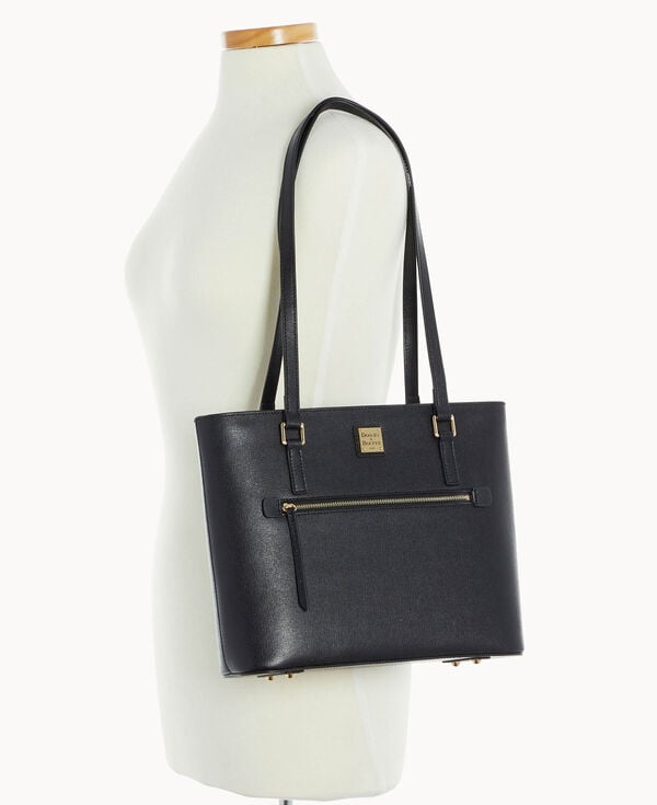 Dooney & Bourke Saffiano Shopper Black