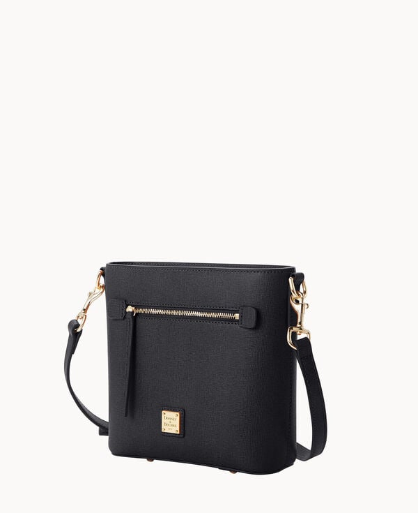 Dooney & Bourke Saffiano Small Zip Crossbody Black