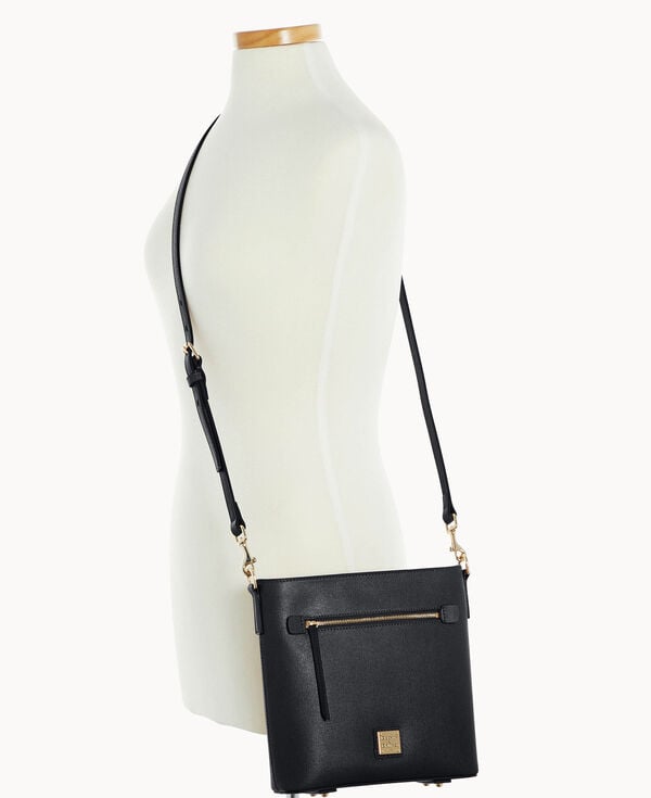 Dooney & Bourke Saffiano Zip Crossbody Black