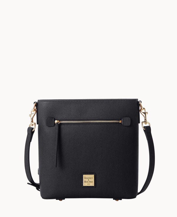 dooney & bourke Saffiano Zip Crossbody Black