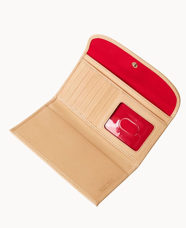 Dooney & Bourke Skipper Continental Clutch Red