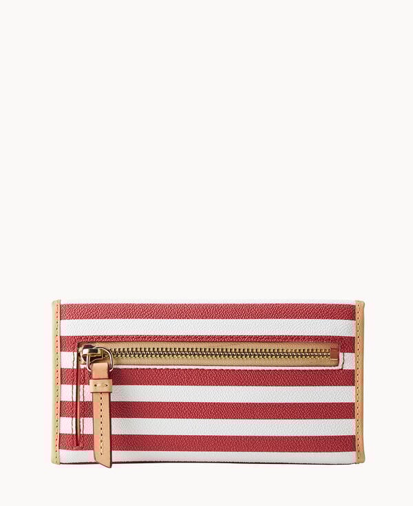Dooney & Bourke Skipper Continental Clutch Red