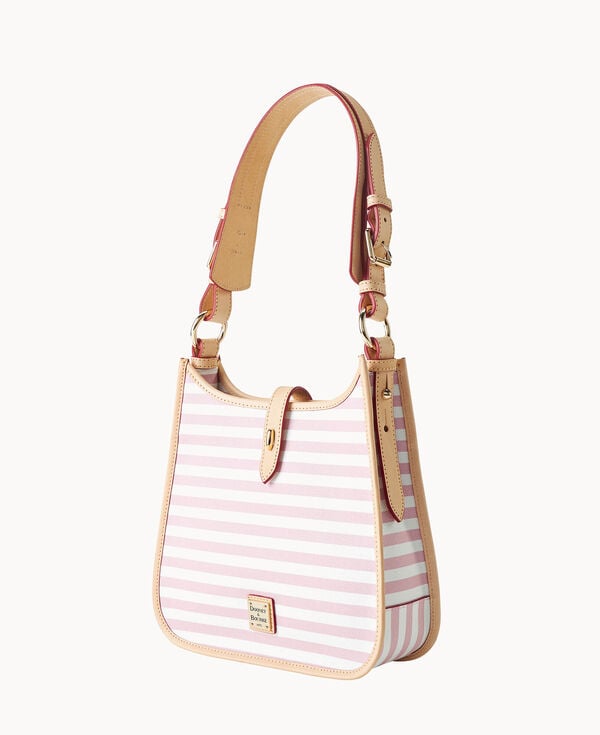 Dooney & Bourke Skipper Messenger Pale Pink