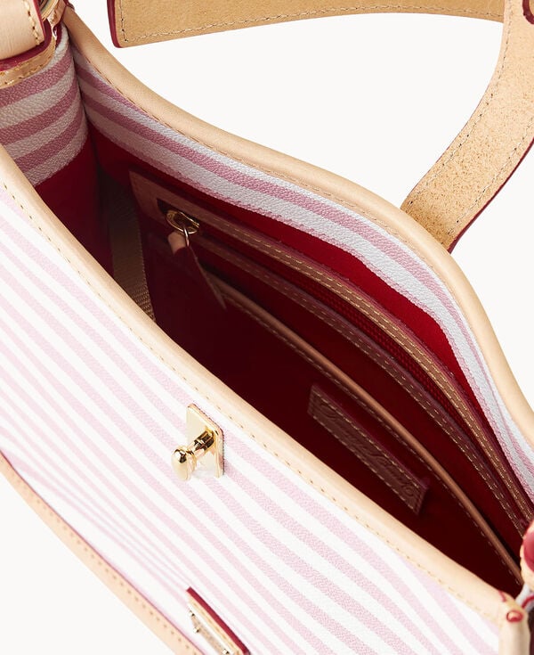 Dooney & Bourke Skipper Messenger Pale Pink