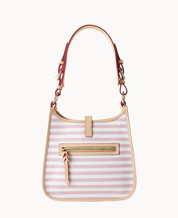 Dooney & Bourke Skipper Messenger Pale Pink
