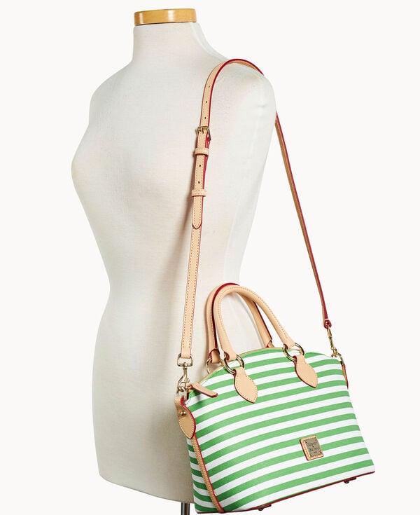 Dooney & Bourke Skipper Satchel Kelly Green
