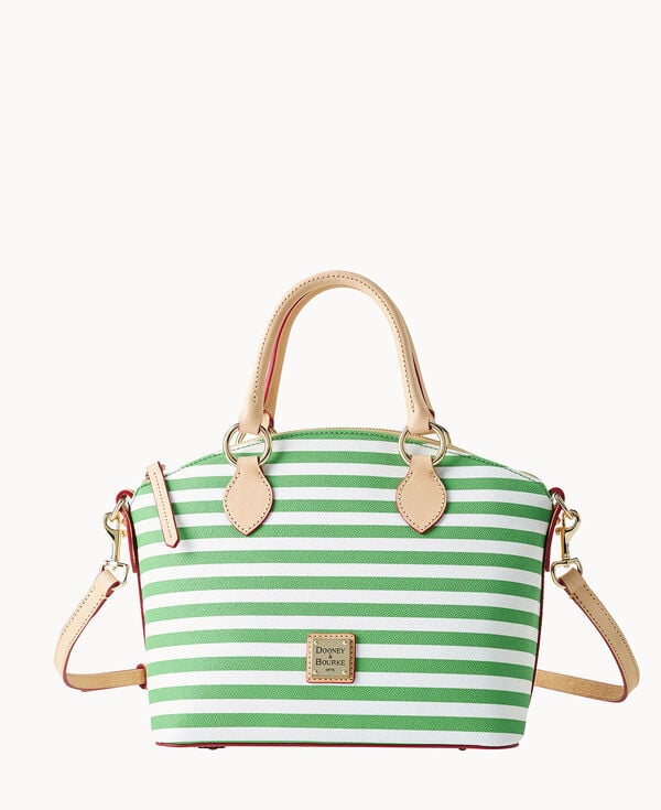 dooney & bourke Skipper Satchel Kelly Green