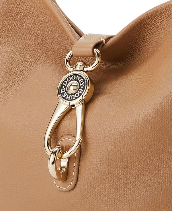 Dooney & Bourke Sorrento Logo Lock Sac Camel