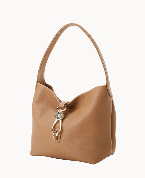 Dooney & Bourke Sorrento Logo Lock Sac Camel