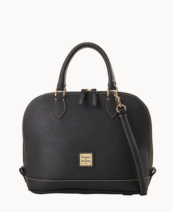 dooney & bourke Sorrento Zip Zip Satchel Black
