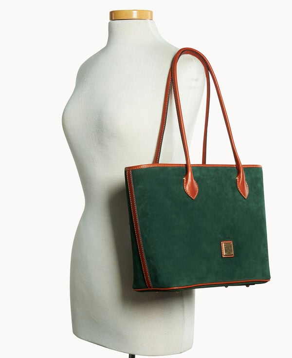 Dooney & Bourke Suede Tote Ivy