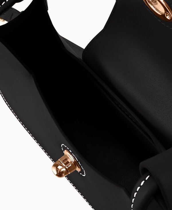 Dooney & Bourke Sweety Leather Crossbody Hobo Black