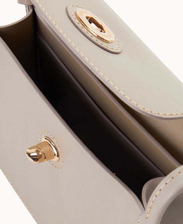 Dooney & Bourke Sweety Leather Pinky Bag Dove