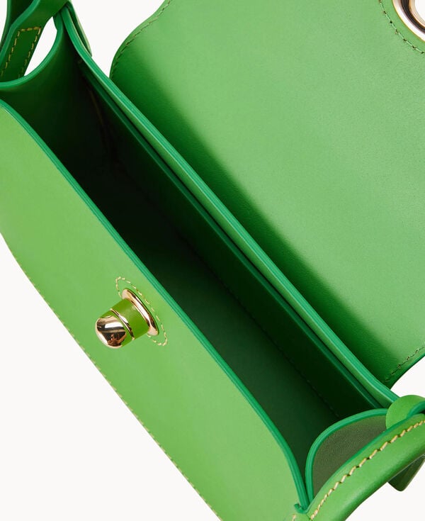 Dooney & Bourke Sweety Leather Pinky Bag Kelly Green