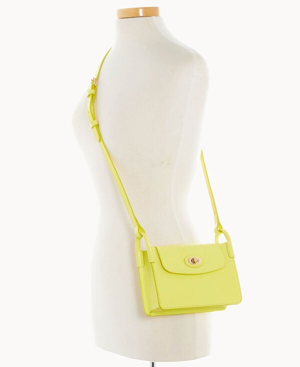 Dooney & Bourke Sweety Leather Pinky Bag Yellow