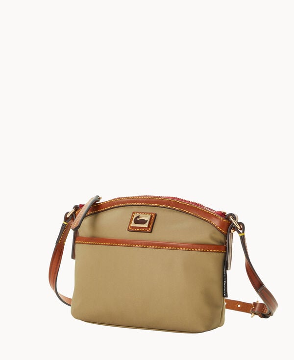 Dooney & Bourke Wayfarer Domed Crossbody Taupe