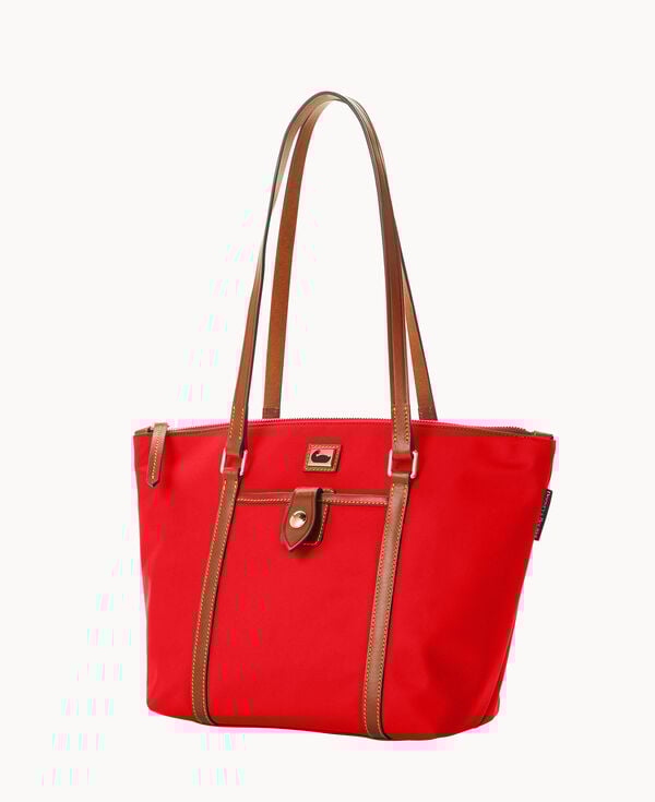 Dooney & Bourke Wayfarer Zip Tote Red