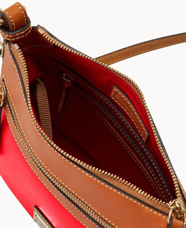 Dooney & Bourke Wexford Leather Crossbody 25 Salmon