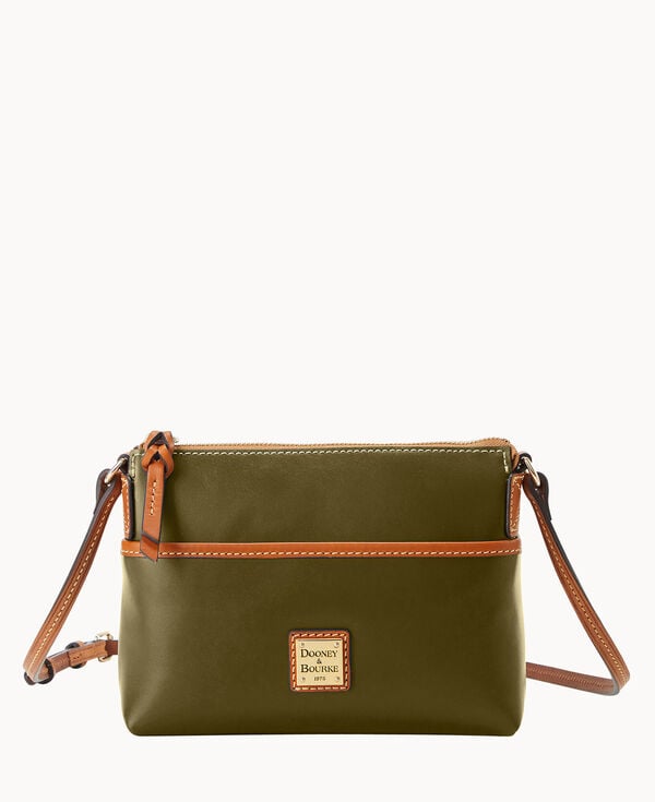dooney & bourke Wexford Leather Katie Crossbody Ivy