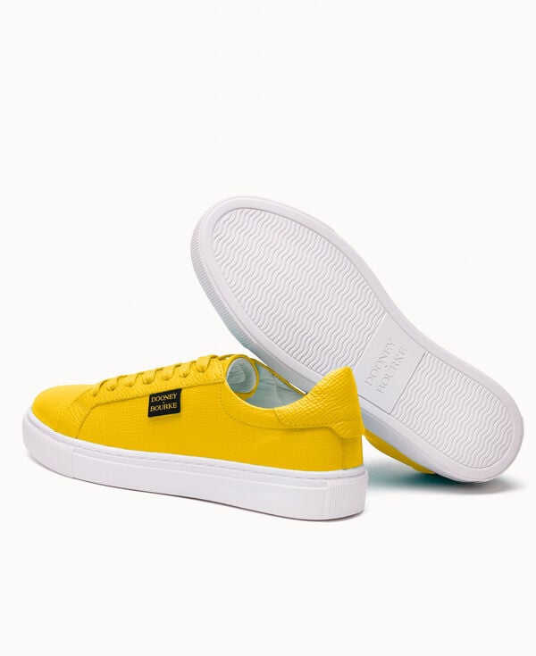 Dooney & Bourke Women's Classic Low Top Yellow