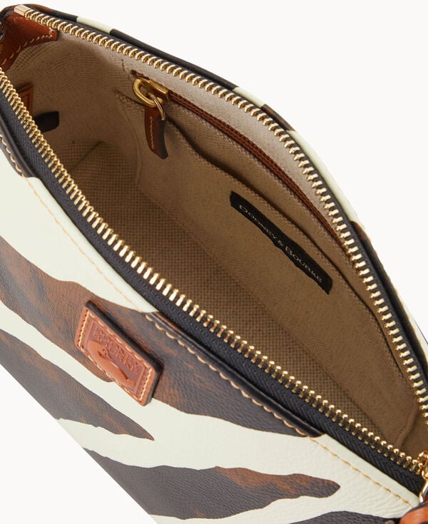 Dooney & Bourke Zebra Leather Suki Crossbody Zebra