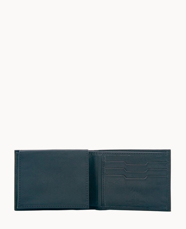 Dooney & Bourke Florentine Billfold With Train Pass Black Black