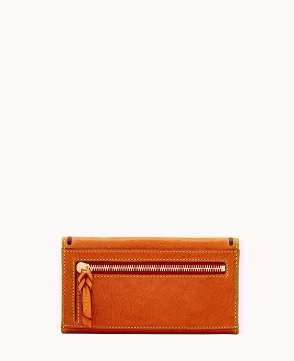 Dooney & Bourke Florentine Continental Clutch Natural