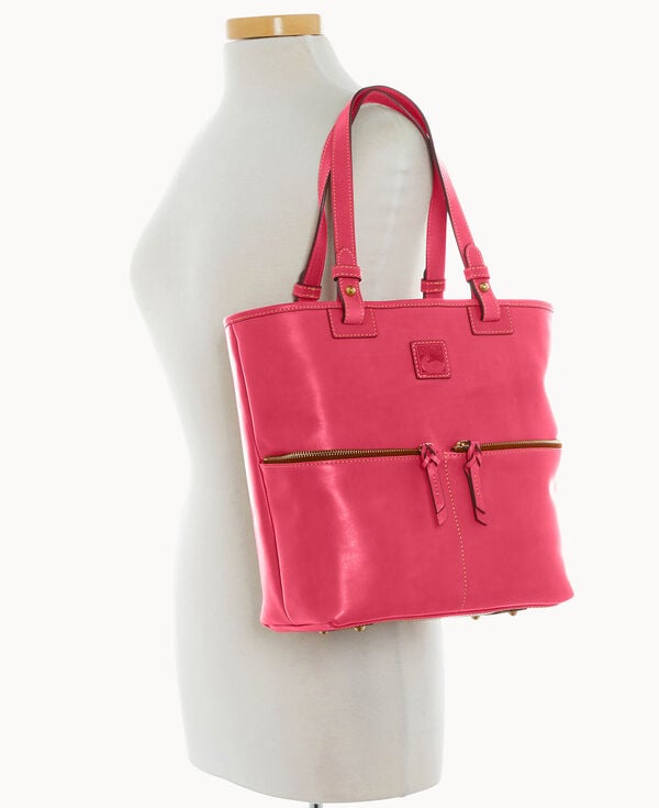 Dooney & Bourke Florentine Convertible Shopper Fuchsia