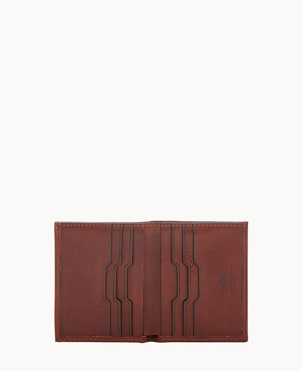 Dooney & Bourke Florentine Credit Card Holder Chestnut