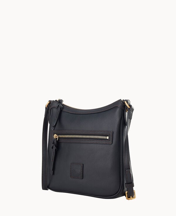 Dooney & Bourke Florentine Pocket Crossbody Black Black