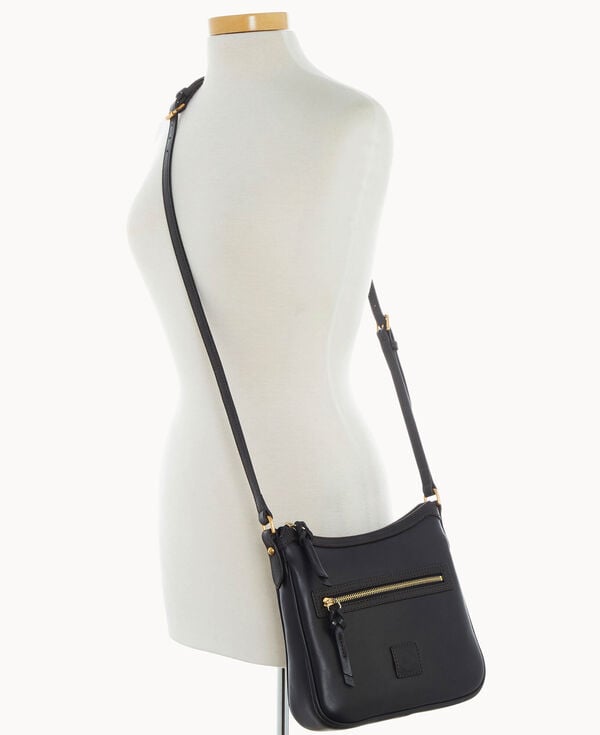 Dooney & Bourke Florentine Pocket Crossbody Black Black